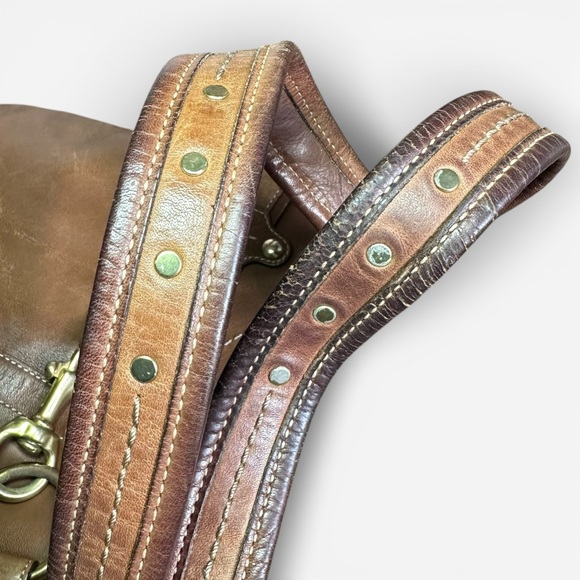 Coach Legacy Ergo Brown Leather Shoulder Bag - 75th Anniversary - Picture 12 of 13